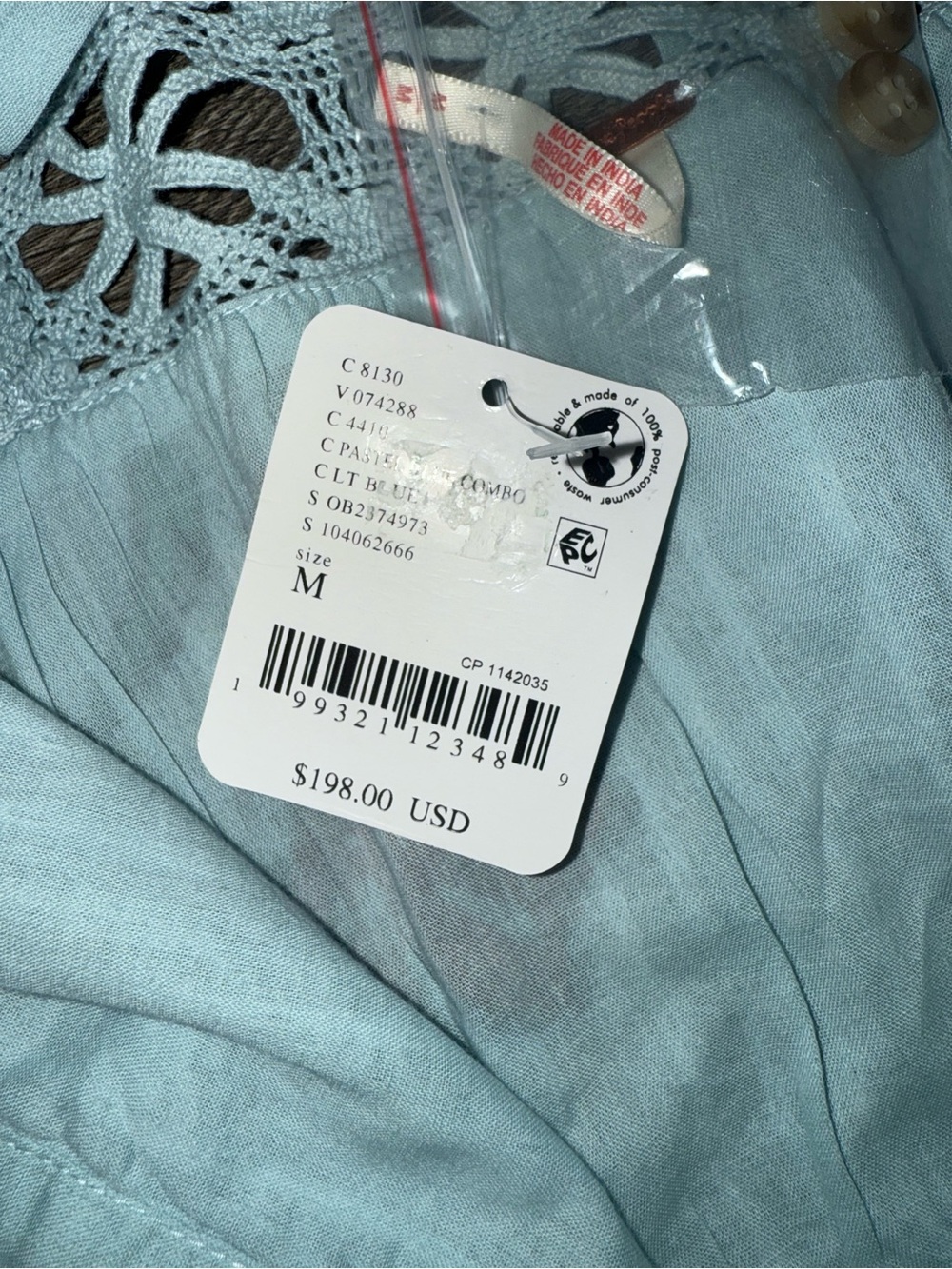 *NWT* Free People Morning Meadows Long-Sleeve Maxi Dress - Picture 11 of 14